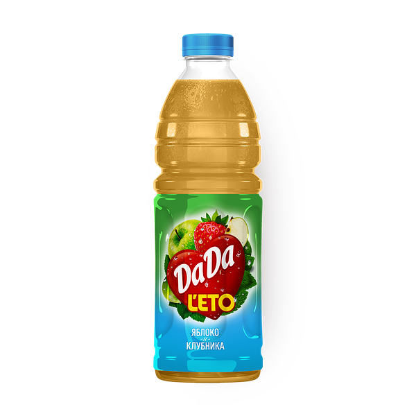Сок Яблоко-клубника DaDa с экстрактом черники