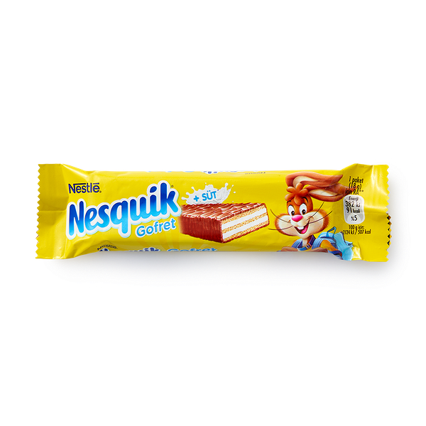 Батончик Nesquik с хрустящей вафлей