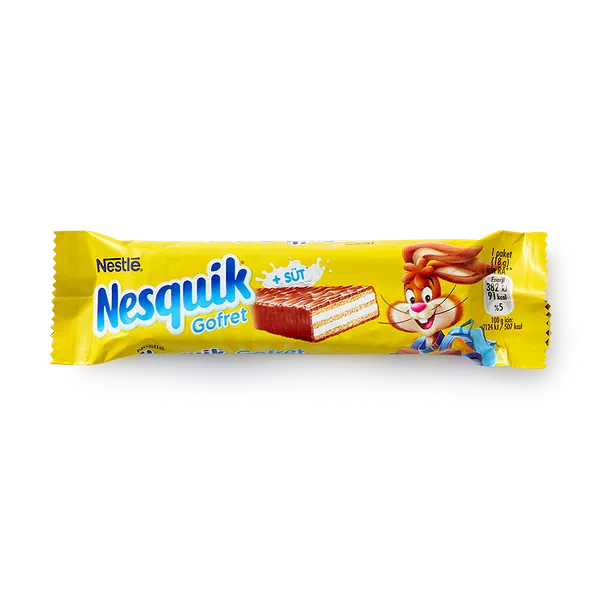 Батончик Nesquik с хрустящей вафлей