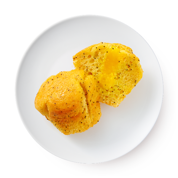 Маффин ванильный с маком и лимонной начинкой SweetMarin