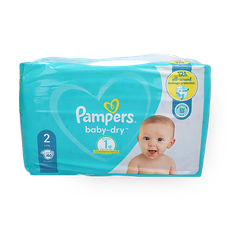 Pampers Baby Dry diapers size 2