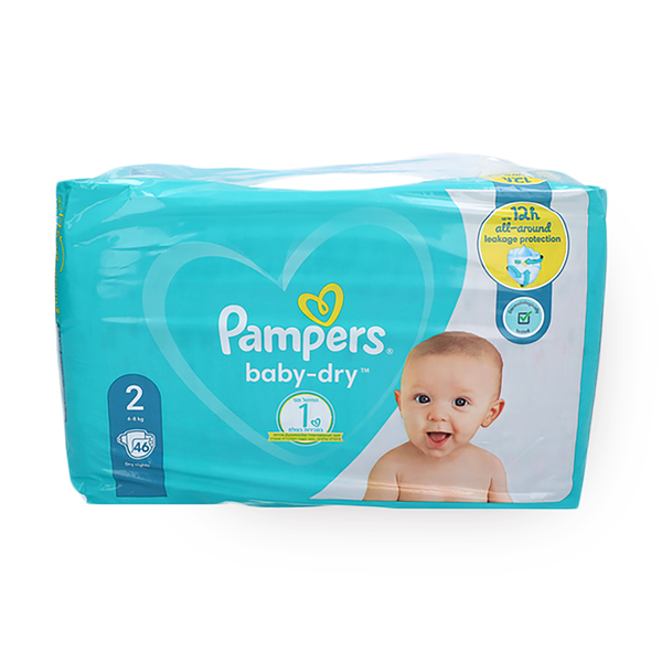 Pampers Baby Dry diapers size 2
