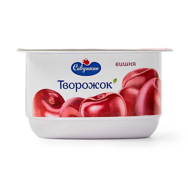Творожок «Савушкин» 3,5% вишня