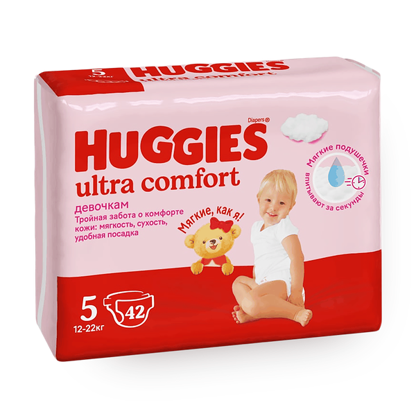Подгузники Huggies Ultra Comfort 5 12-22 кг