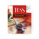 Чай чёрный Tess Pleasure с шиповником и яблоком в пакетиках