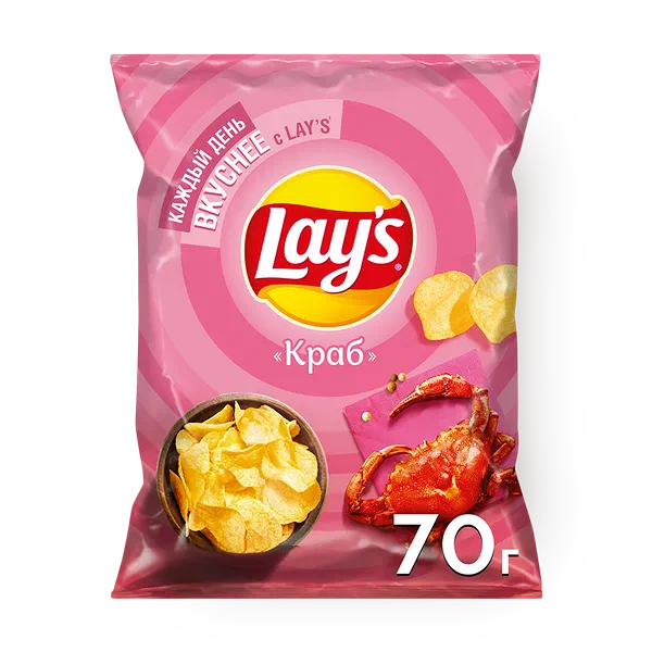 Чипсы Lay's Краб