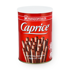 wafer rolls with hazelnut and cocoa