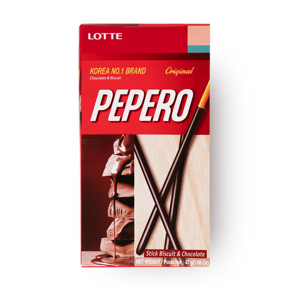 Солом­ка Pepero Original Lotte в шокола­де