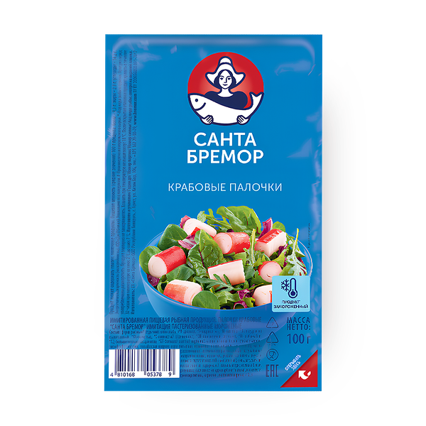 Крабовые палочки «Санта Бремор»