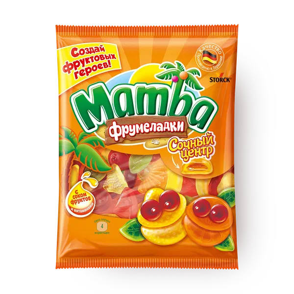 Мармелад жевательный Фрумеладки Сочный центр Mamba