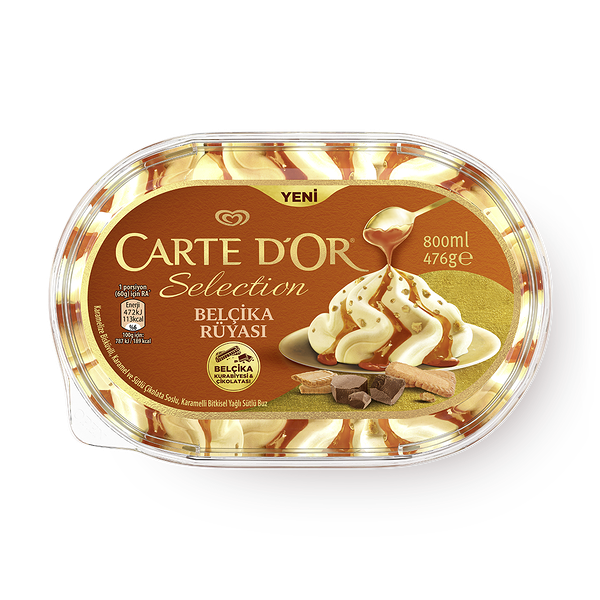 Мороженое Carte Dor Selection Бельгийская мечта «Инмарко» ванночка