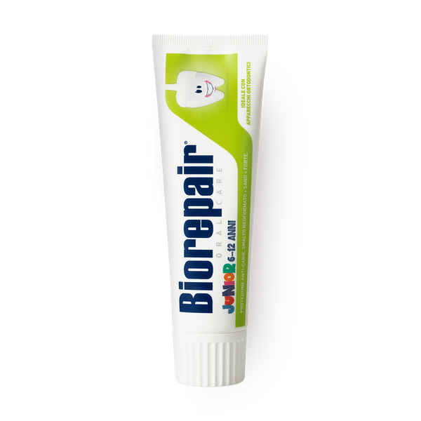 Зубная паста детская Biorepair Junior с экстрактом сладкой мяты от 6 до 12 лет