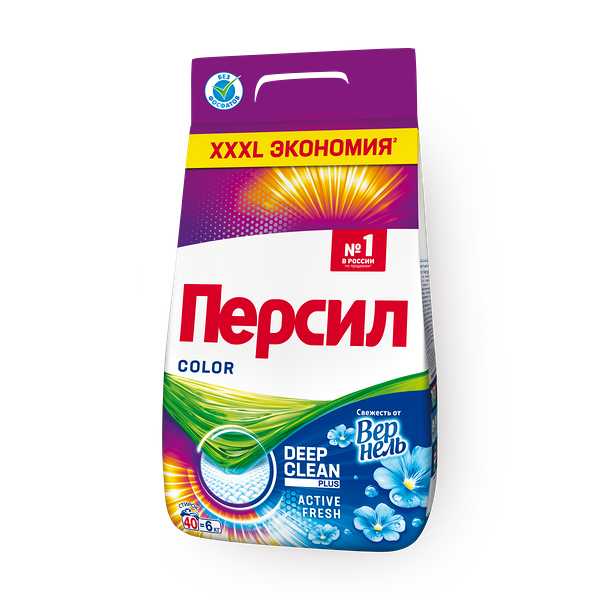 Стиральный порошок «Персил» Color Свежесть от Vernel