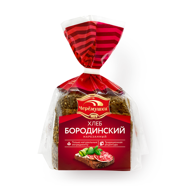 Хлеб Бородинский «Черемушки» в нарезке