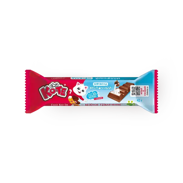 Шоколад молочный Cho Kote Essen с молочной начинкой