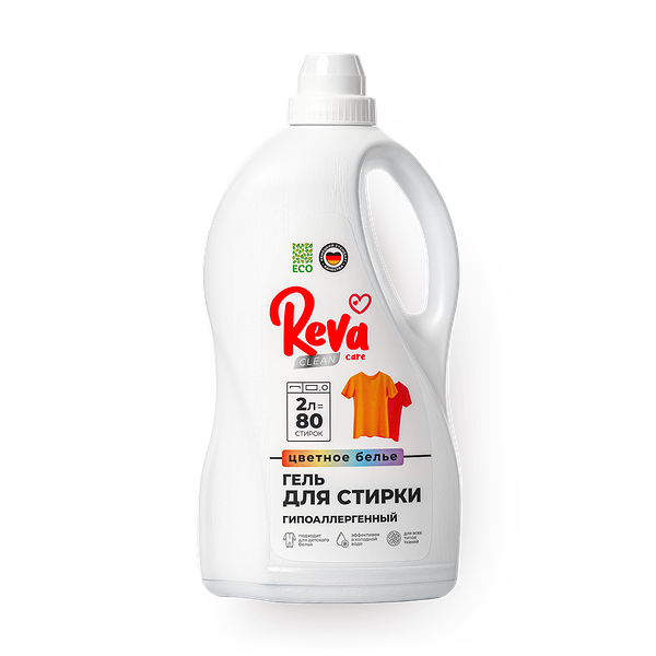Гель для стирки Reva Care для цветного концентрат