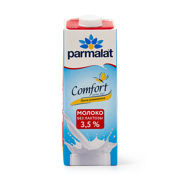 Молоко безлак­тозное 3,5% Parmalat