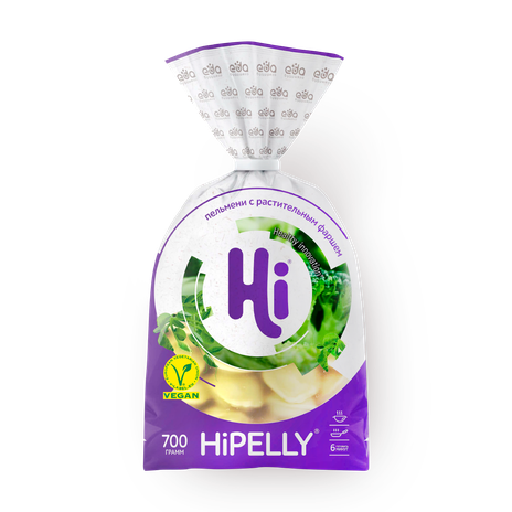 Пельмени с растительным фаршем HiPelly Hi!