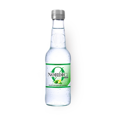 Nordic Mist soda flavored with mint and lemon zest