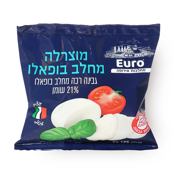 Euro Mozzarella cheese from buffalo milk