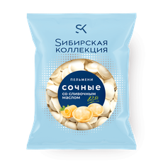 Пельмени Сочные «Сибирская коллекция» со сливочным маслом 430 г ...