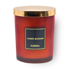 KUNDAL Scented candle with cherry blossom scent