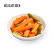 Delicatessen Pickled carrot sticks