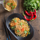 Delicatessen Asian spicy noodle salad