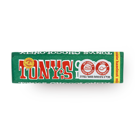 Tonys chocolonely milk chocolate with hazelnut