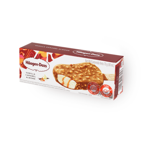 Haagen-Dazs Vanilla Caramel Almonds ice cream bar