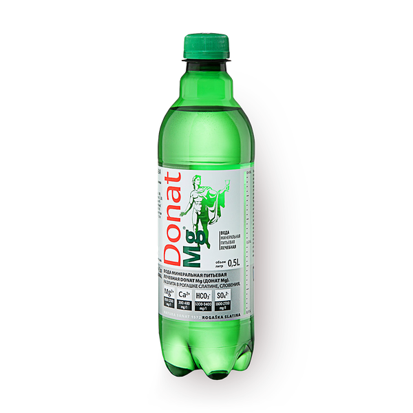 Вода минеральная Donat Mg газированная
