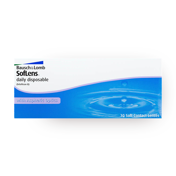 Контактные линзы Bausch & Lomb Soflens Daily Disposable, R 8,6, D -1,5