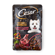 Влажный корм для собак Cesar Natural Goodness говядина со сладким перцем и шпинатом в соусе