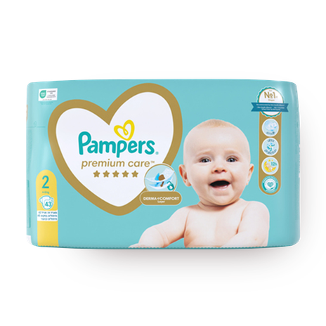 Pampers Premium Care diapers Newborn, size 2