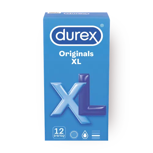 Durex Originals XL 12 pc. — buy in Ramat Gan with delivery from Yango Deli