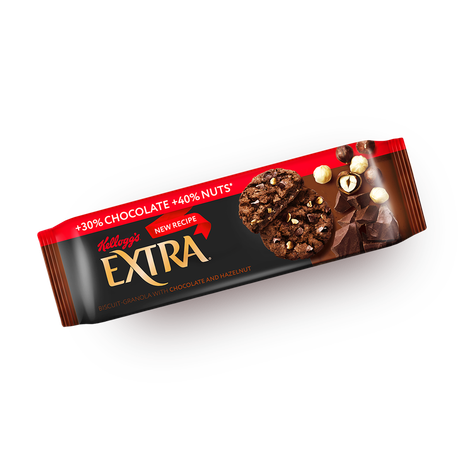 Печенье Extra Kellogg's шоколад и фундук