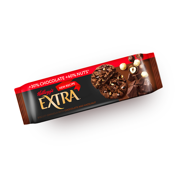 Печенье Extra Kellogg's шоколад и фундук