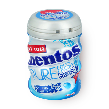 Mentos chewing gum with citrus flavor plus vitamins 60 g — buy in Ramat Gan  with delivery from Yango Deli