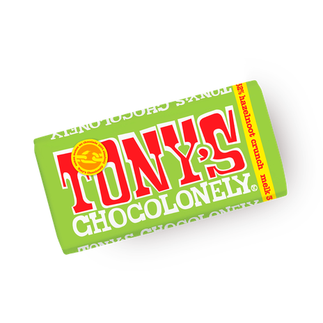 Tony's milk chocolate, walnut chips and cookie crumbs