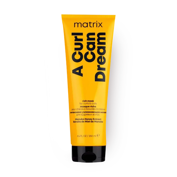 Маска для волос Matrix A Curl Can Dream с мёдом манука для интенсивного увлажнения кудрявых и вьющихся волос