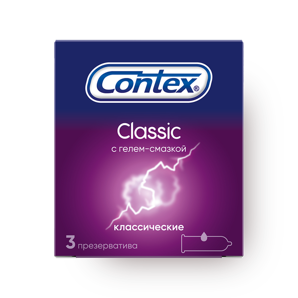 Презер­вативы Contex Classic класси­ческие