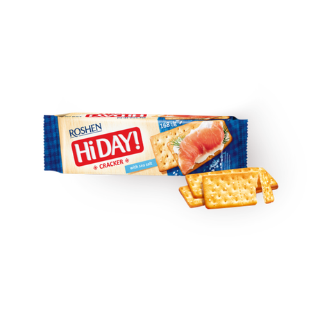 Cracker with sea salt Roshen Hi DAY