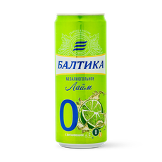 Пиво безалкогольное «Балтика» №0 лайм, 330 мл — купить с доставкой из ...