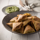 Delicatessen samosa with soil and peas