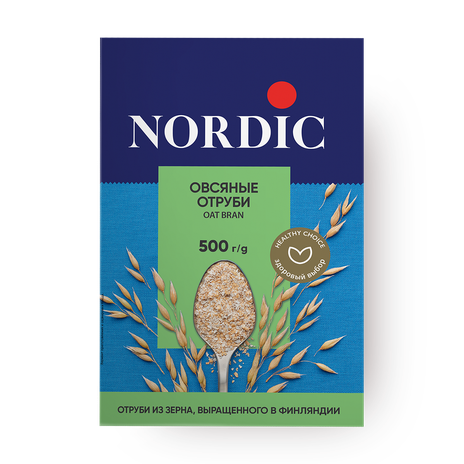 Отруби овсяные Nordic
