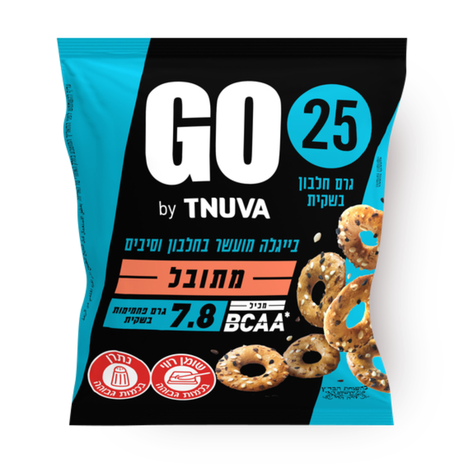 GO pretzels Seasoned enriched with protein and fiber