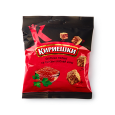 Сухарики ржаные «Кириешки» с красной икрой, 40 г — купить с доставкой ...