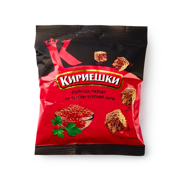 Сухарики «Кириешки» Maxi роллы Сяке Маки + соус васаби, 50 г — купить с ...