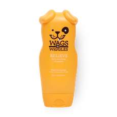 Mango-scented anti-itch shampoo for dogs