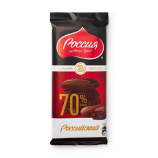 Шоколад горький 70% Российский «Россия - щедрая душа!», 82 г — купить с ...